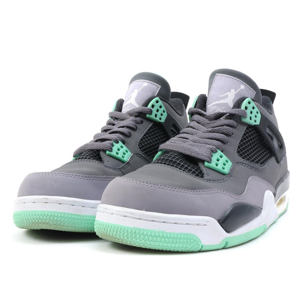 Air Jordan 4 Retro Green Glow by youbetterfly